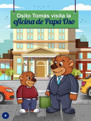 cover image of Osito Tomás vista la oficina de papá